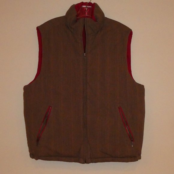 Men's Down Vest Reversible As New - Picture 2 of 16